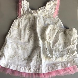 Cute Winnie the Pooh dress from Disney Store.
